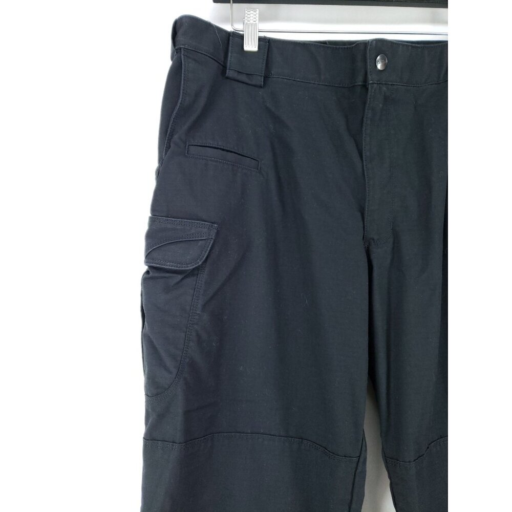 5.11 Tactical Utility Pants Mens Size 42x29 Black Polyester Blend High-Rise - Picture 6 of 9